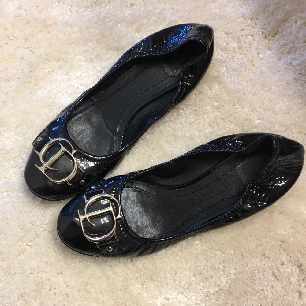 Christian Dior, flats, made in Italy.